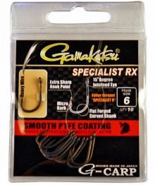 háčky Gamakatsu G Carp Specialist RX vel.4