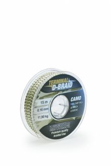 Šňůra Mivardi Terminal D-Braid Camo 0,12mm/15m/9,25kg