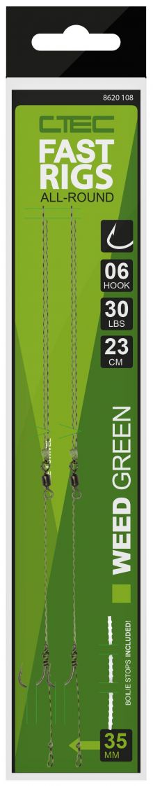 Návazec Spro Ctec Barbless vel.4 30lb 23cm bez protihrotu