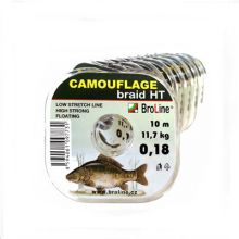 Šňůra BroLine Camouflage 0,26mm/19kg/10m