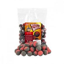 Boilie Benzar Mix Bicolor Turbo Halibut Česnek 20mm 250g