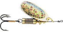 Třpytka D.A.M Effzett rotačka Nature 3D Brown Trout vel.2/4g